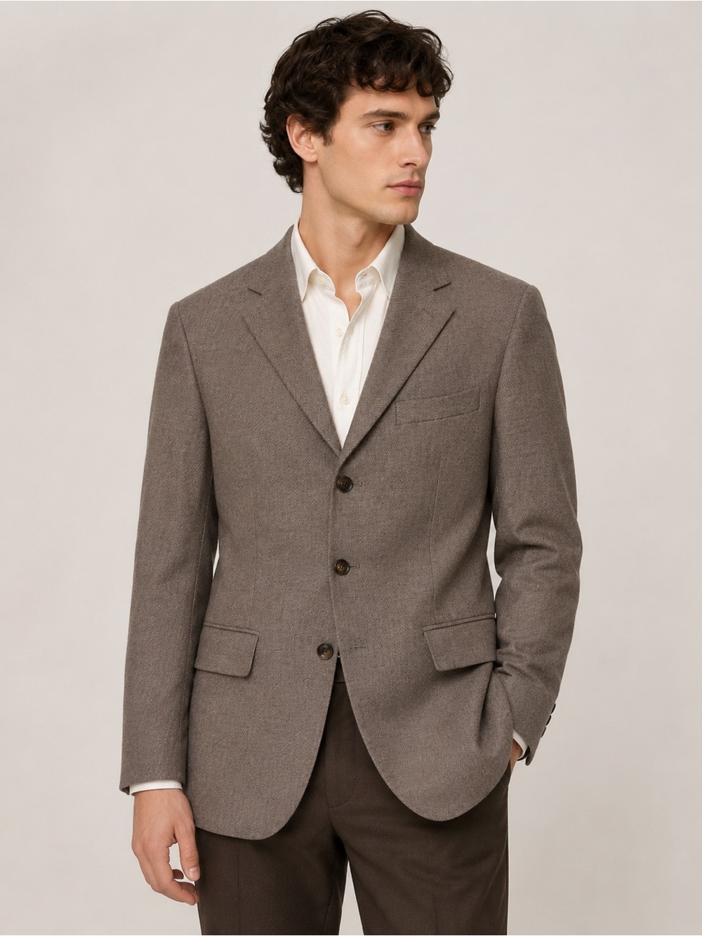 Oscar de la Renta Men’s Wool Blazer